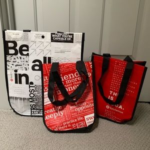 3 Lululemon Reusable Totes